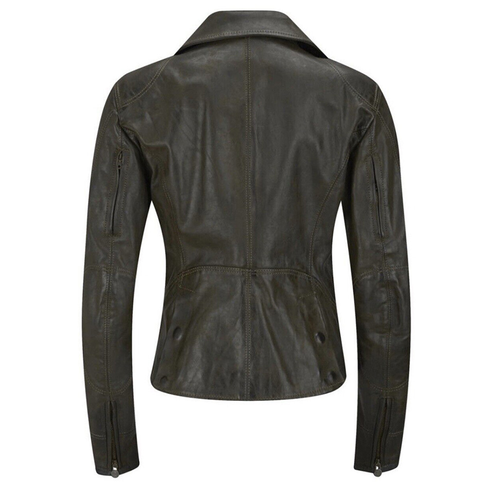 24 Live Another Day S09 Mary Lynn Rajskub Leather Jacket - Image 3
