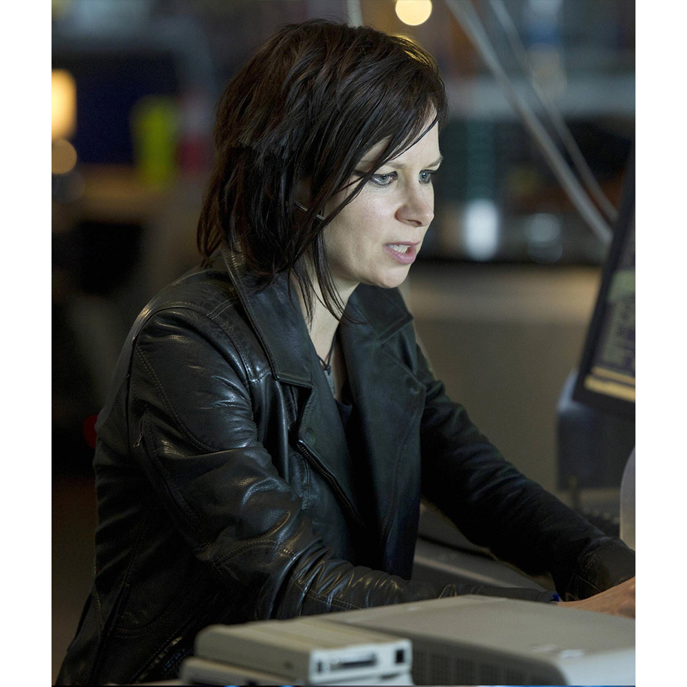 24 Live Another Day S09 Mary Lynn Rajskub Leather Jacket - Image 6