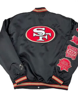 San Francisco 415ers Black Satin Jacket