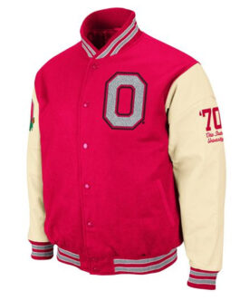 Ohio State Buckeyes 70’s Varsity Jacket