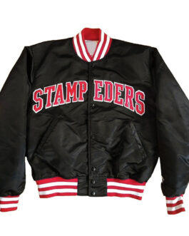 Calgary Stampeders 80’s Black Jacket