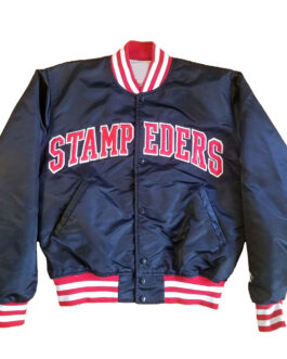 Calgary Stampeders 80’s Black Jacket