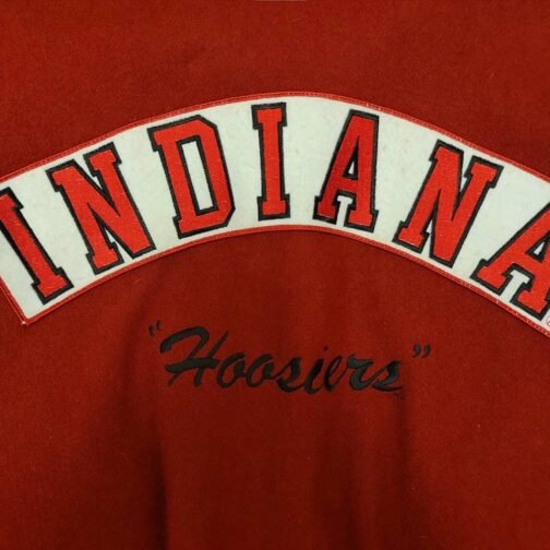 80s Indiana Hoosiers Varsity Jacket - Image 3