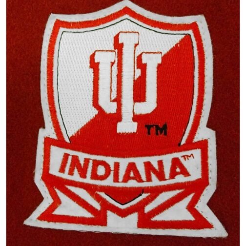 80s Indiana Hoosiers Varsity Jacket - Image 4