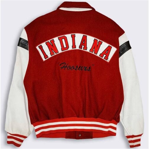 80s Indiana Hoosiers Varsity Jacket - Image 2