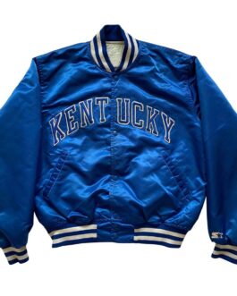 Kentucky Wildcats 80’s Blue Jacket