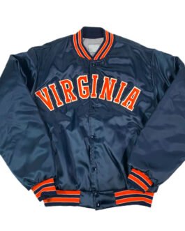 Virginia 80?s Blue Satin Jacket