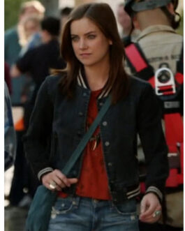 90210 Jessica Stroup Varsity Jacket