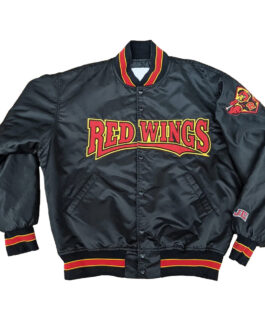 Rochester Red Wings 90’s Black Bomber Jacket