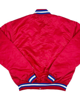 90’s Washington Bullets Red Jacket