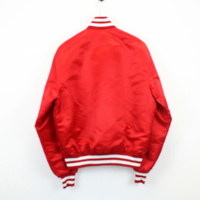 90’s Wisconsin Badgers Red Jacket - Image 2