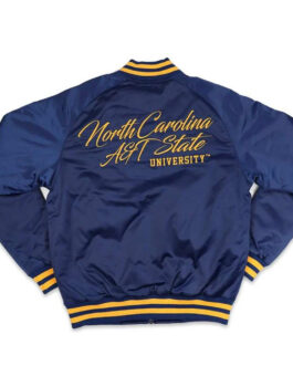 91 North Carolina A&T Navy Jacket