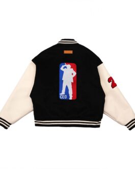 A Few Good Kids CEO Baseball Varsity Black Jacket