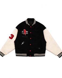 A Few Good Kids CEO Baseball Varsity Black Jacket