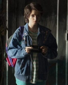 Elsie Fisher My Best Friend’s Exorcism Blue Denim Jacket