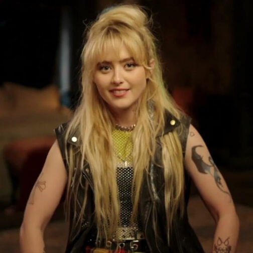 Abigail Kathryn Newton Leather Vest - Image 7