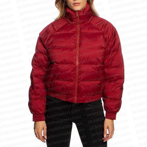 Ackley Bridge S05 Carla Woodcock Puffer Jacket - Image 4