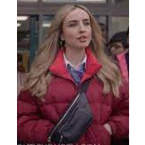 Ackley Bridge S05 Carla Woodcock Puffer Jacket - Image 9