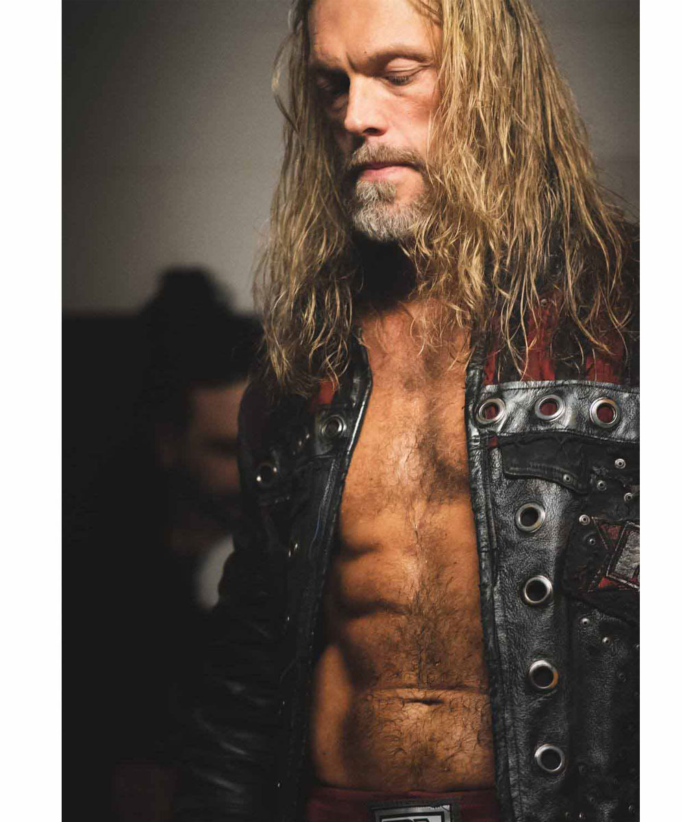 Edge Royal Rumble Leather Coat - Image 15