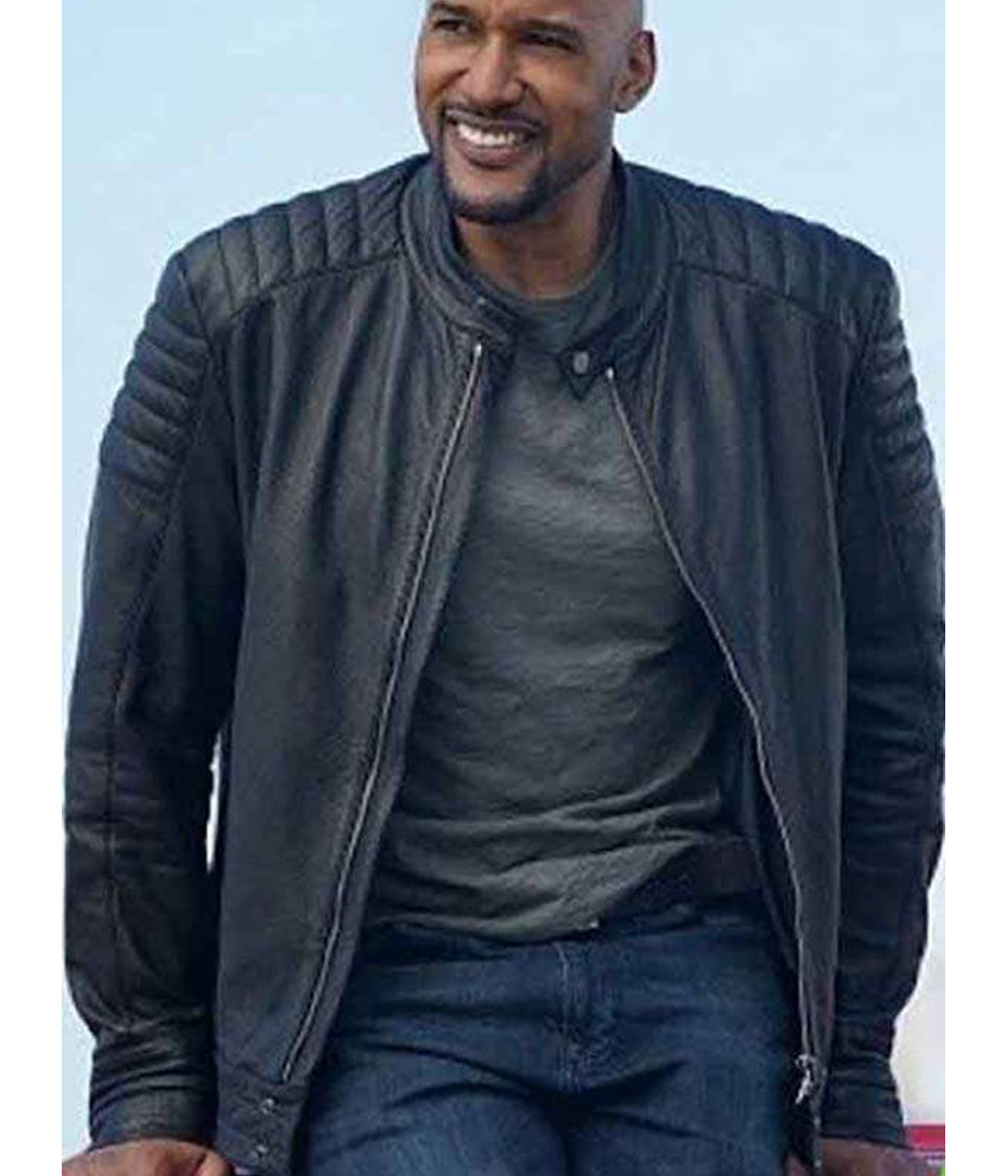 Agents of Shield Henry Simmons Leather Jacket - Image 2