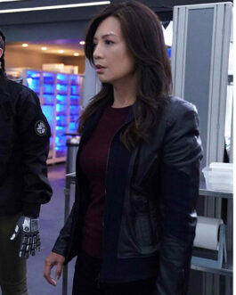 Ming-Na Wen Agents of S.H.I.E.L.D. Blue Jacket