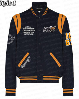 Alabama St. Black Varsity Wool Jacket