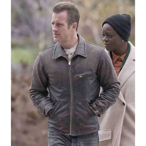 Alert Missing Persons Unit Scott Caan Leather Jacket - Image 5