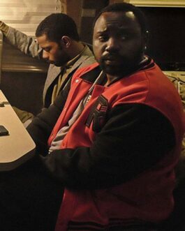 Atlanta Brian Tyree Henry Varsity Red and Black Jacket