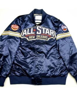 2014 All Star Game New Orlean Satin Jacket