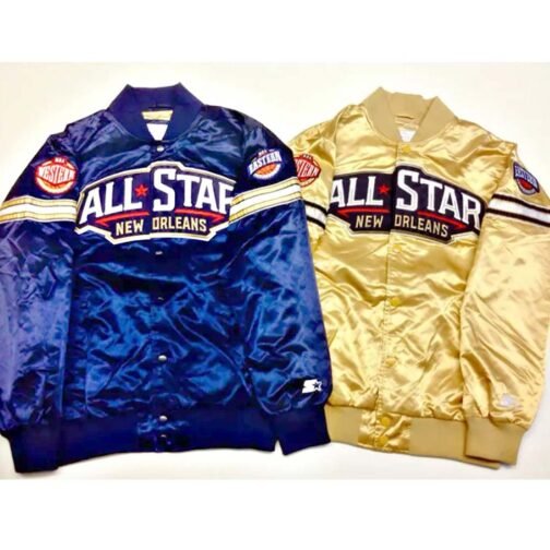 2014 All Star Game New Orlean Satin Jacket - Image 4