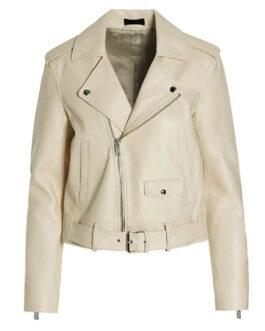 Teen Wolf Season 7 Crystal Reed Leather Jacket