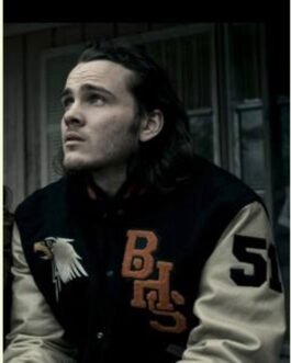 Alex Neustaedter American Rust Varsity Jacket