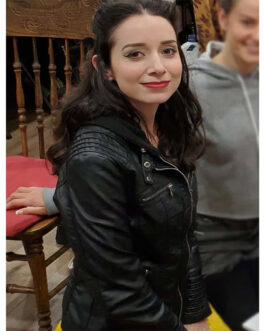 Amityville Apt. Serena Kashmir Leather Jacket