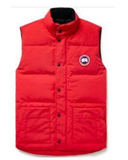 Heartland Amber Marshall Red Down Vest
