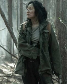 Tales of the Walking Dead Poppy Liu Green Cotton Jacket