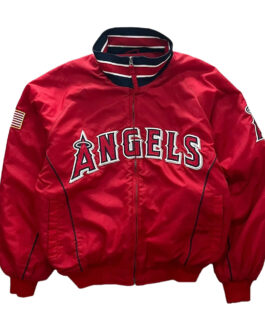 Anaheim Angels Dugout Red Jacket
