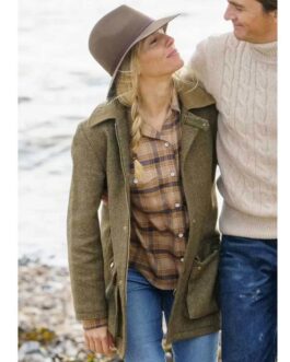 Anatomy of a Scandal Sienna Miller Green Jacket