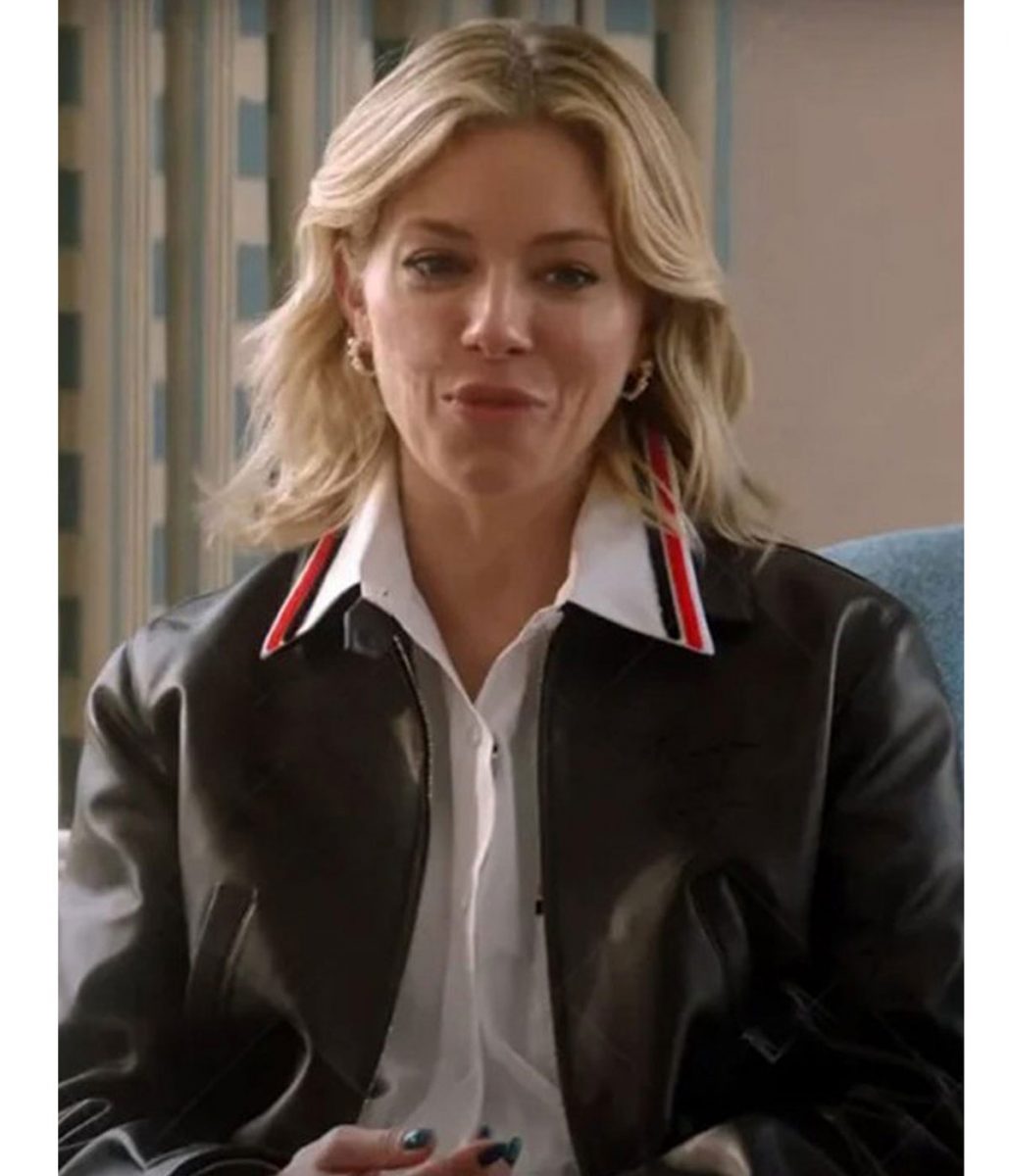 Anatomy of a Scandal Sienna Miller Black Leather Jacket - Image 2