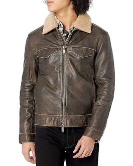 And Just Like That Sebastiano Pigazzi Leather Jacket