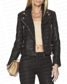 Station 19 Jaina Lee Ortiz Leather Jacket