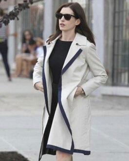 Anne Hathaway The Intern Belted Coat