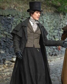Suranne Jones Gentleman Jack Black Inverness Coat