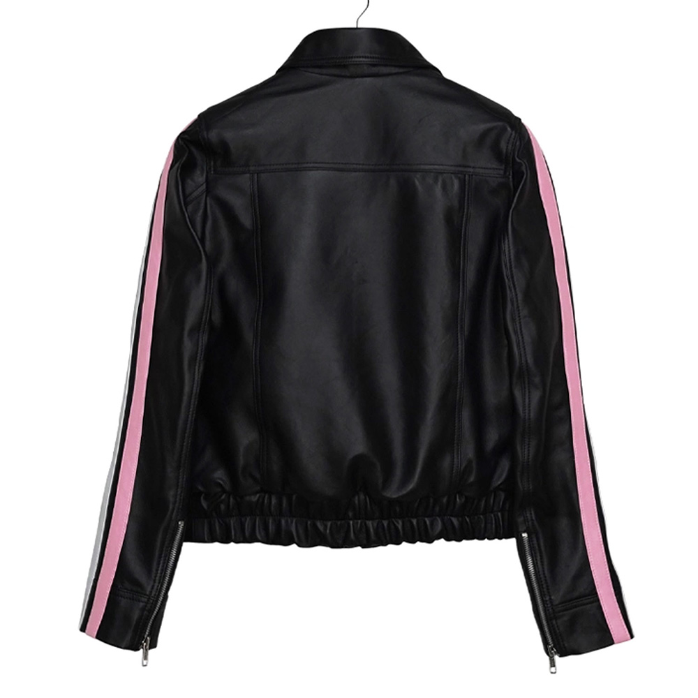Arcana Archive Bow Leather Jacket - Image 2