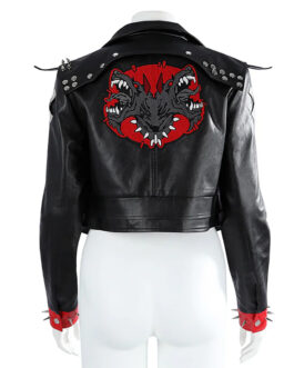 VI League of Legends 2 Arcane Leather Jacket