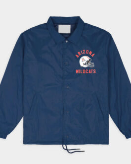 Arizona Wildcats Football Helmet Coaches Jacket