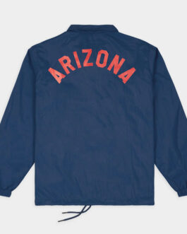 Arizona Wildcats Football Helmet Coaches Jacket