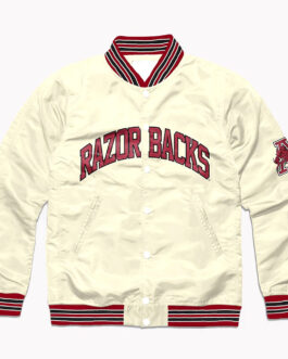 Arkansas Razorbacks Satin Jacket