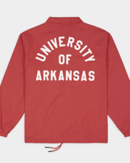 Arkansas Razorbacks Retro Hog Coaches Jacket