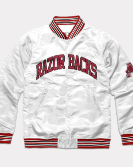 Arkansas Razorbacks Satin Jacket