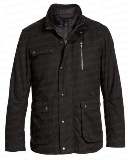 FUBAR Luke Brunner Black Cotton Jacket